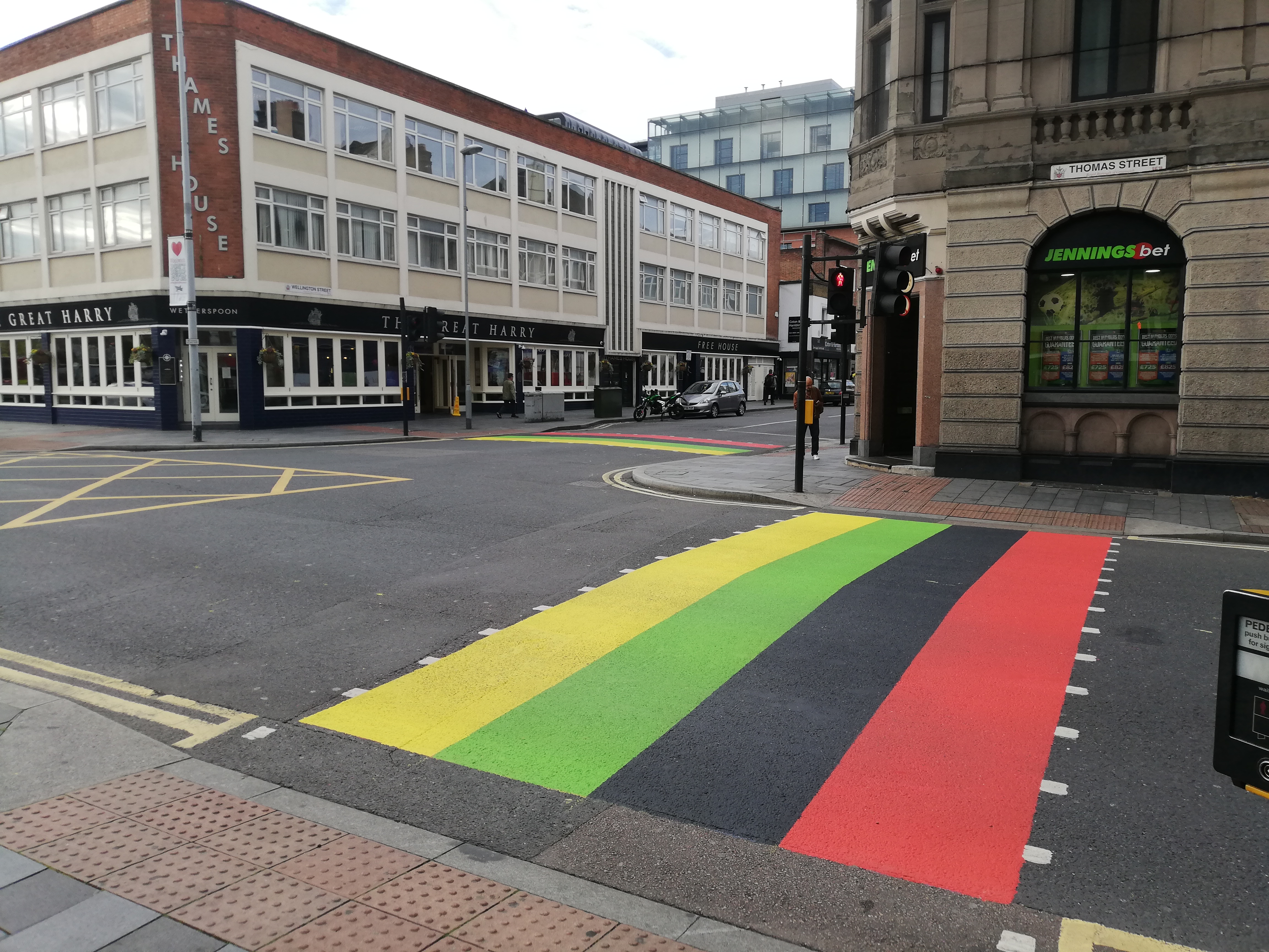 Black History Month crossings in Woolwich