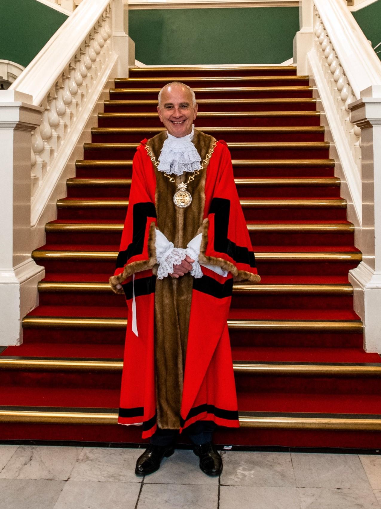 Cllr Leo Fletcher, Mayor of the Royal Borough of Greenwich