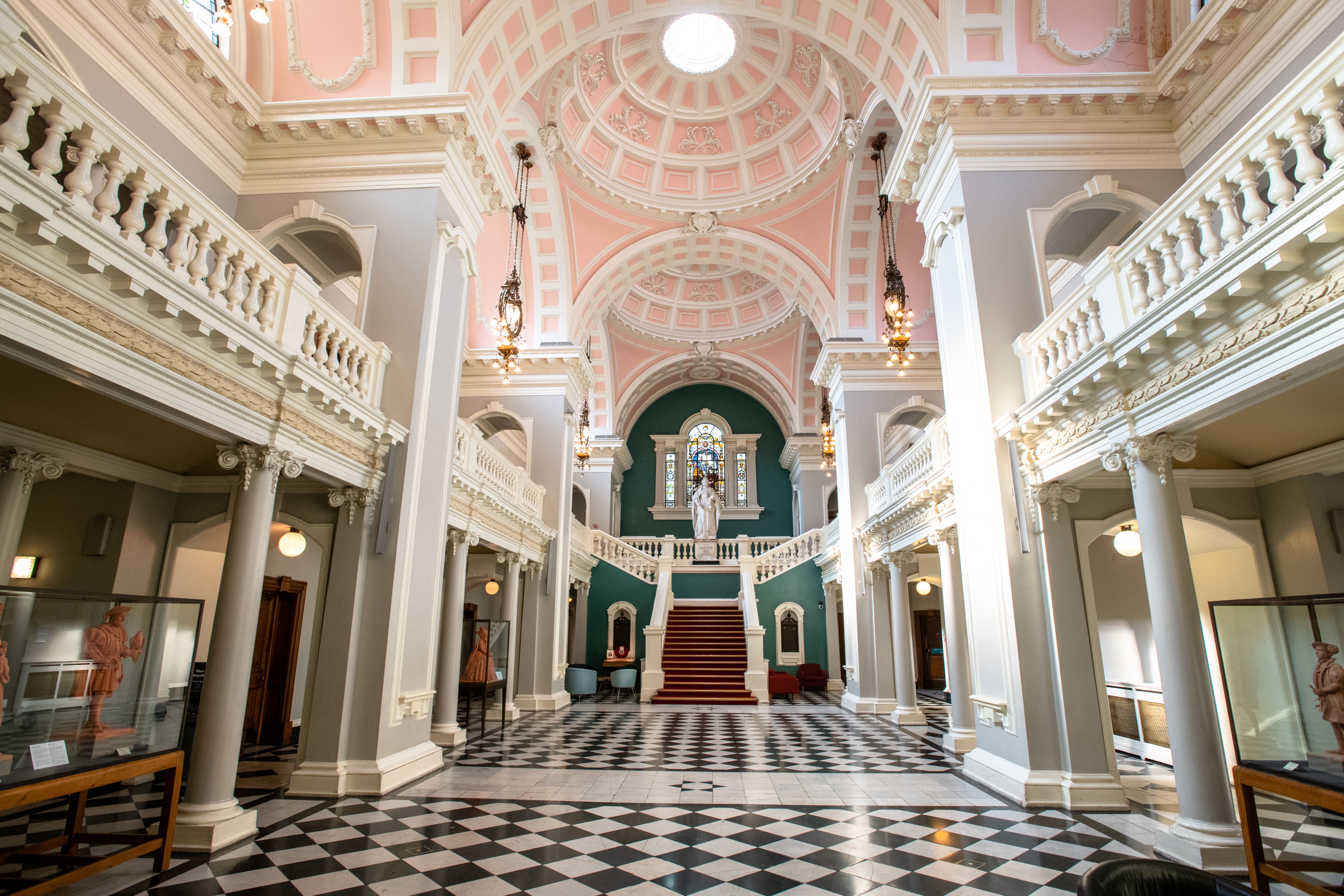 Inside Woolwich Town Hall