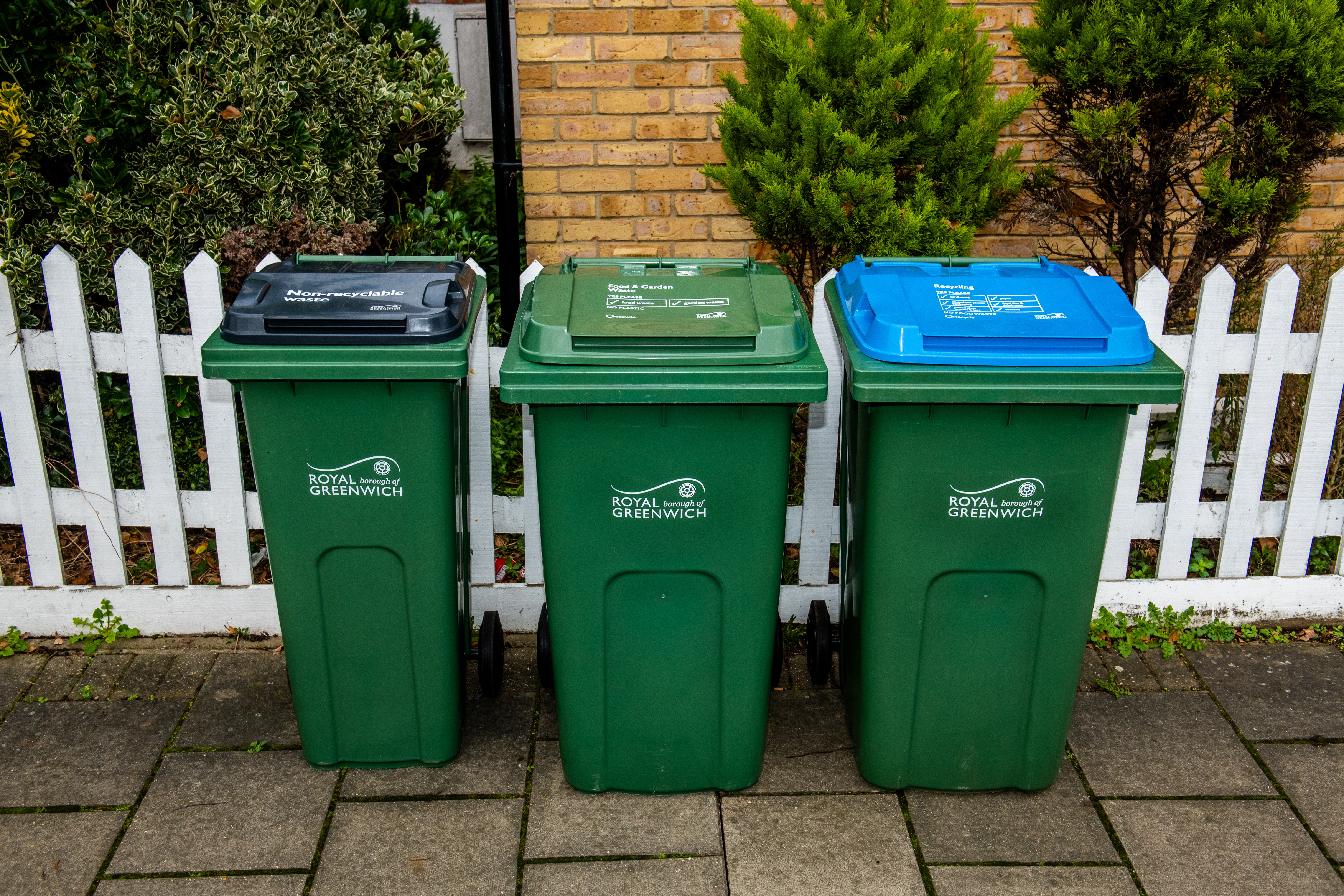 Three bins