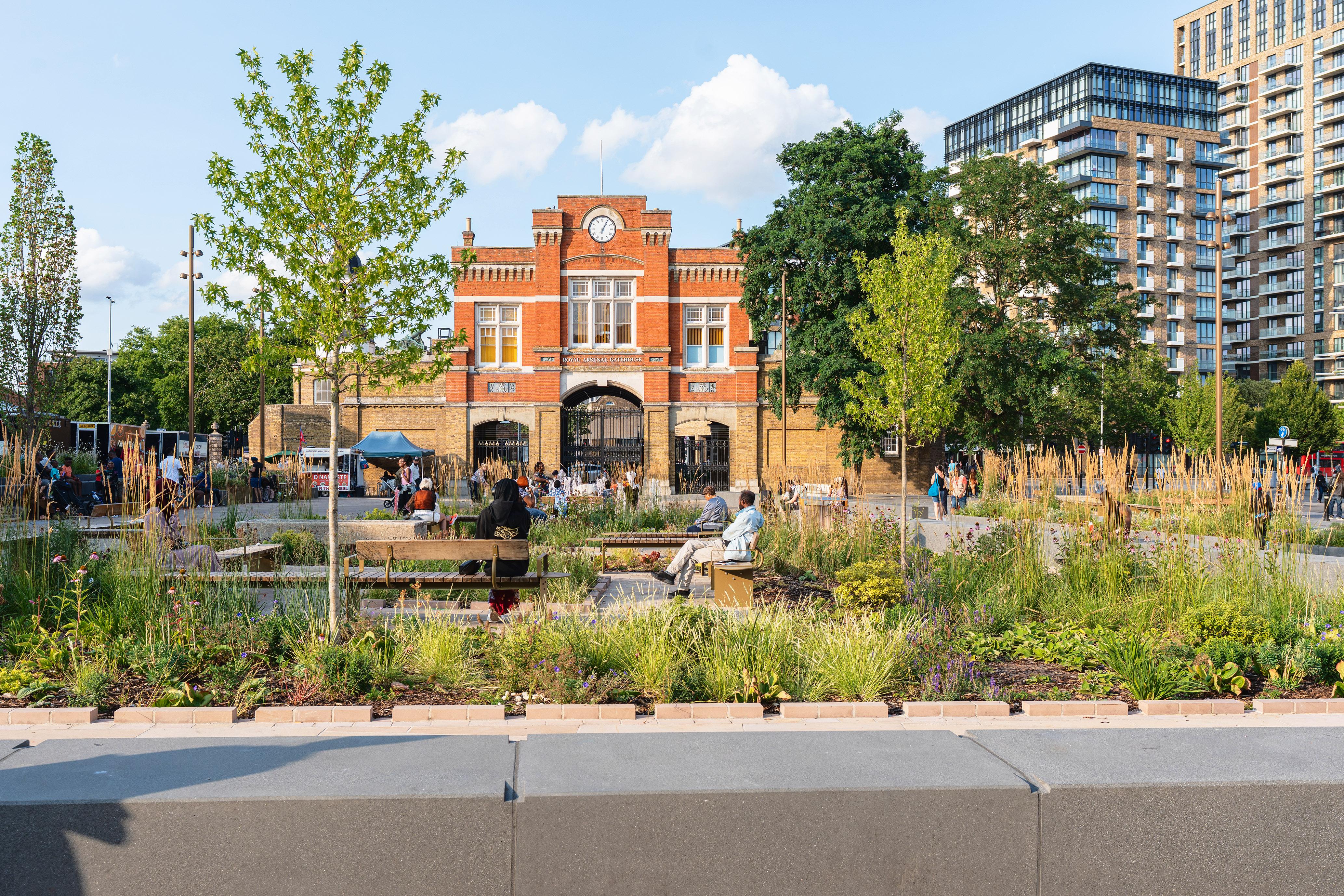 Beresford Square in Woolwich town centre