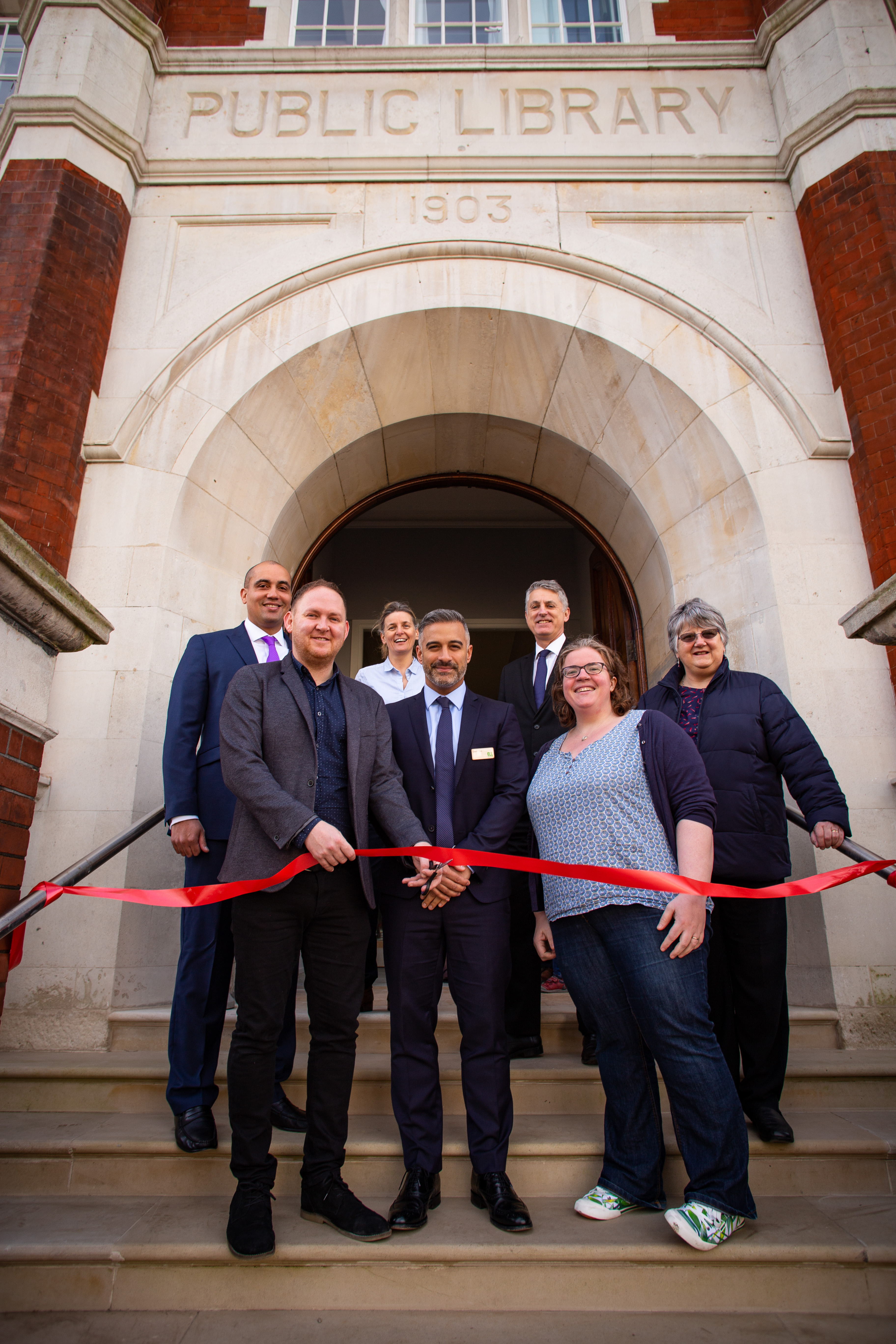 Cllr Thorpe and Cllr Williams open the Plumstead Centre