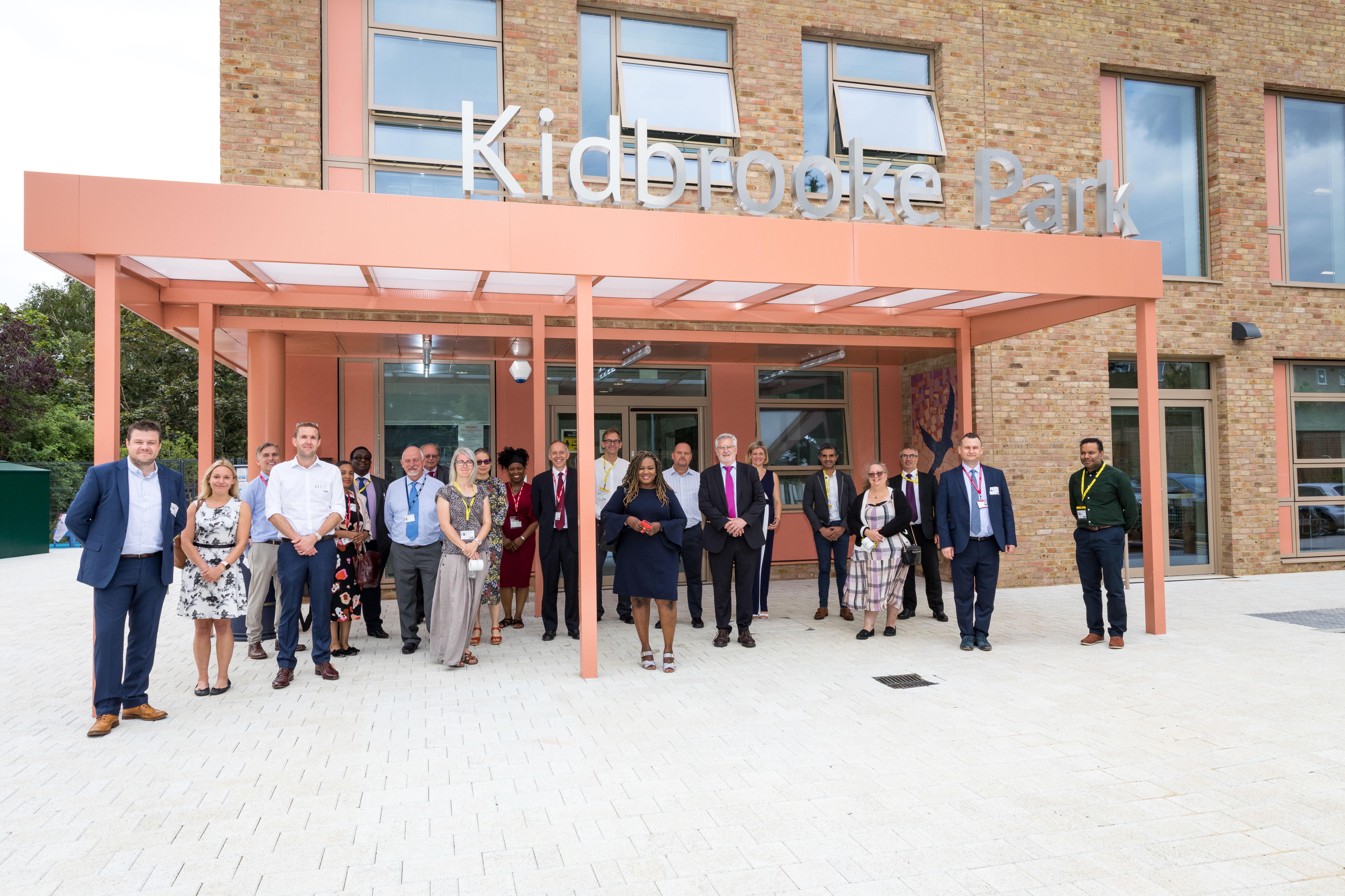 Kidbrooke Park Primary welcomed guests to an opening ceremony