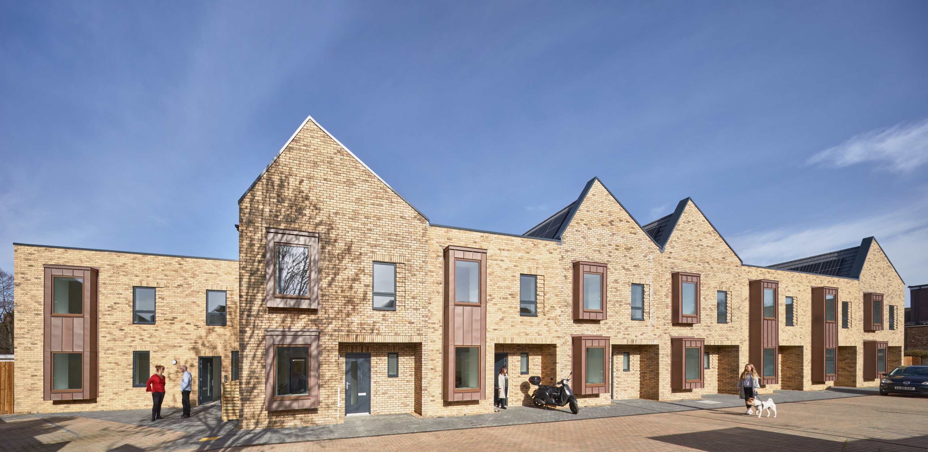 The completed development at Kyle Mews