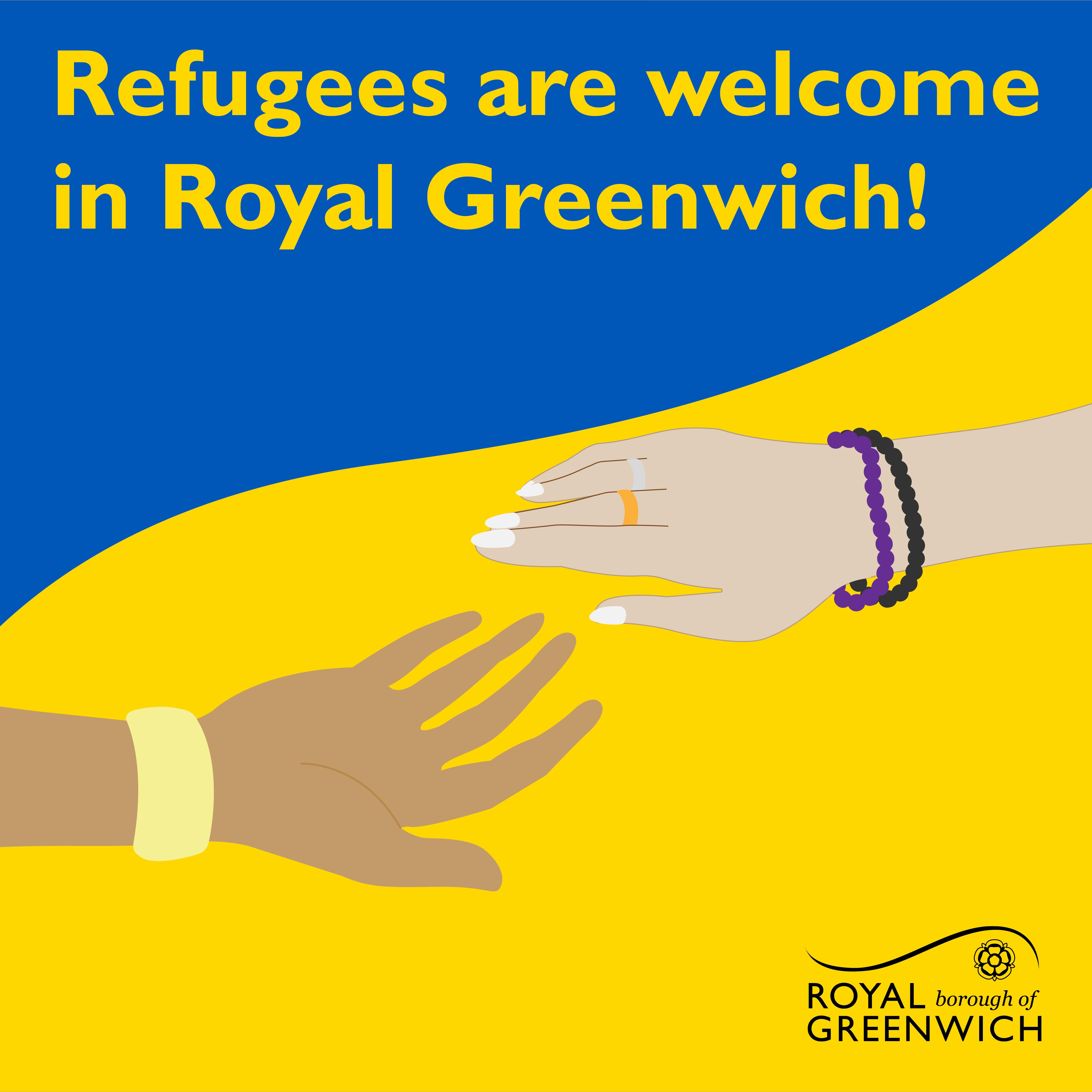 Refugees from Ukraine are welcome in Royal Greenwich