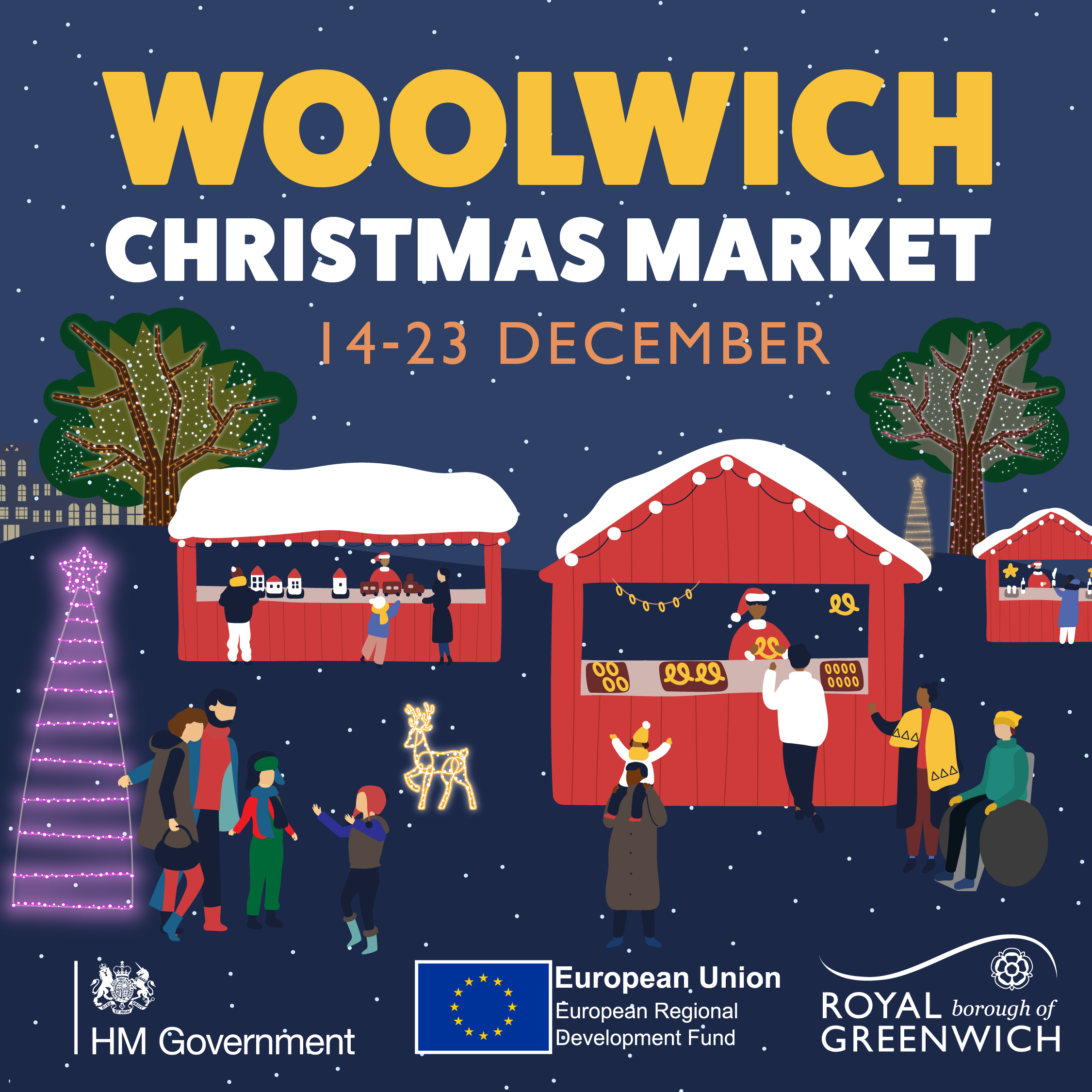 Woolwich Christmas Market starts on Tuesday 14 December