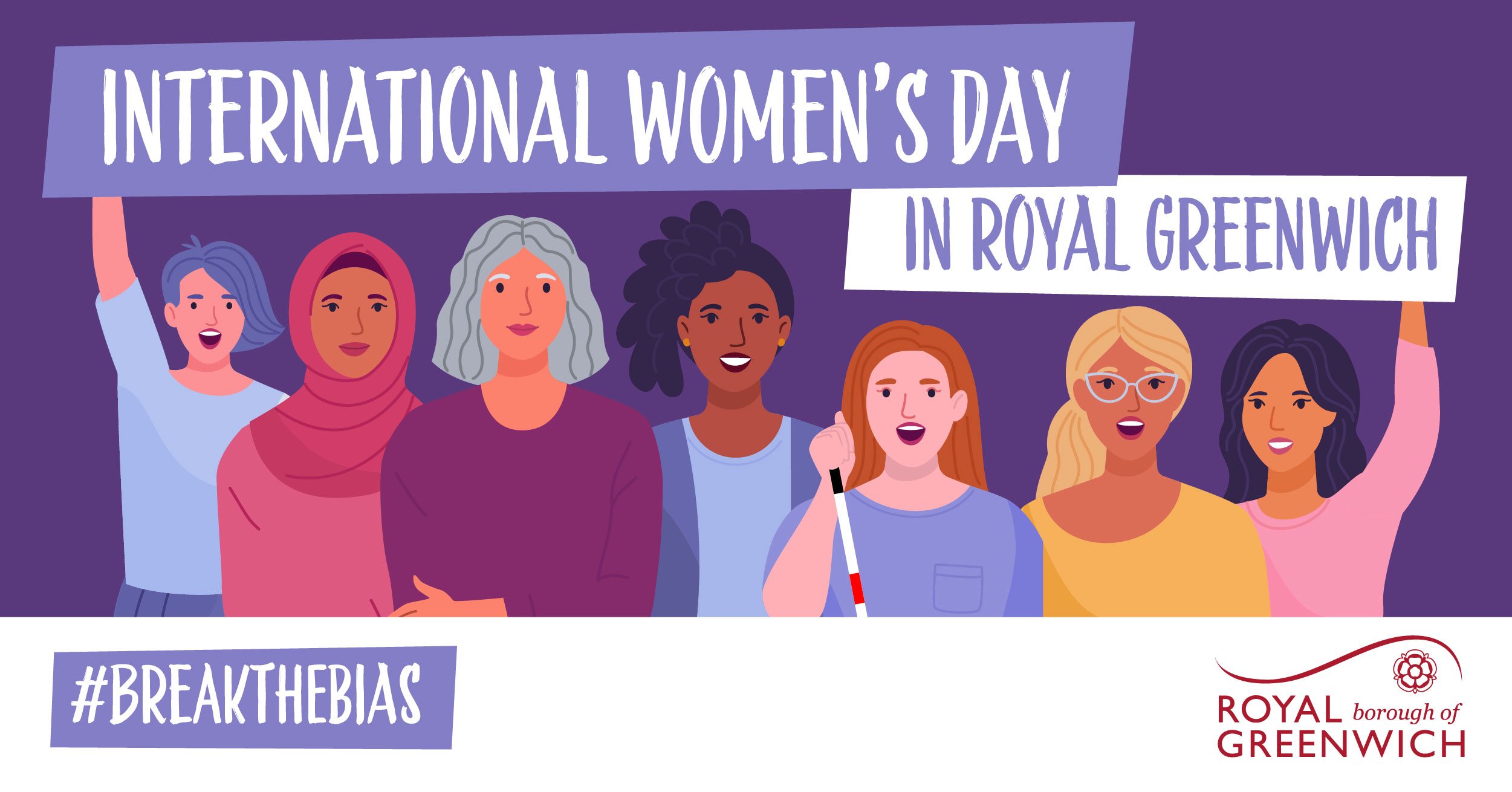 International Women's Day graphic - #BreakTheBias