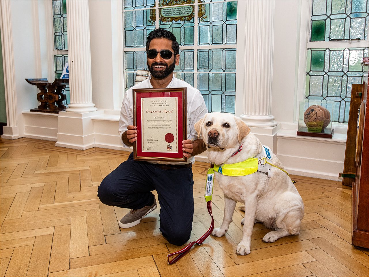 2020 Civic Awards winner, Dr Amit Patel