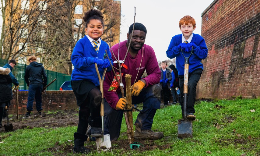 Planting in Abbey Wood