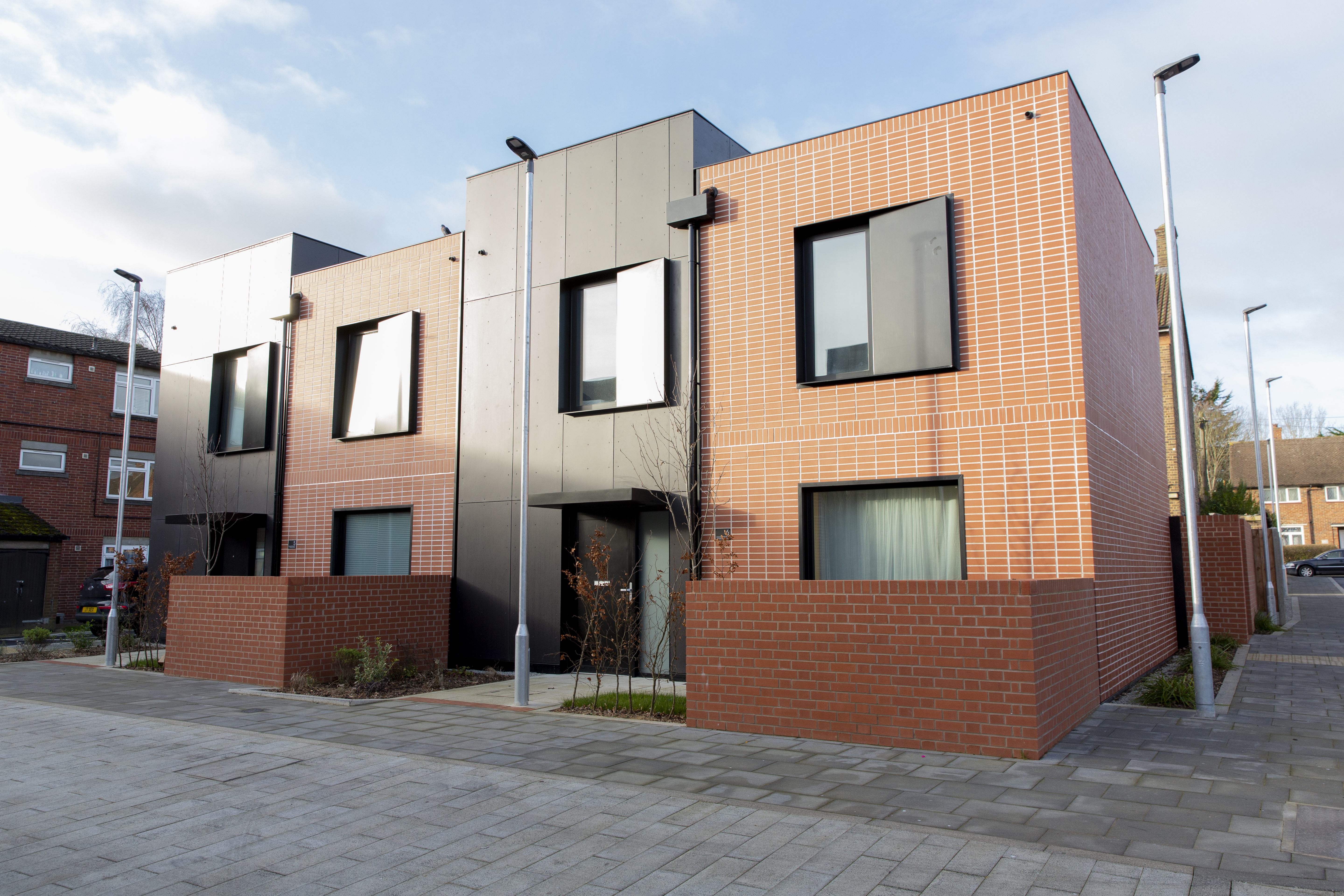 An image of the new homes at Pulteney Mews