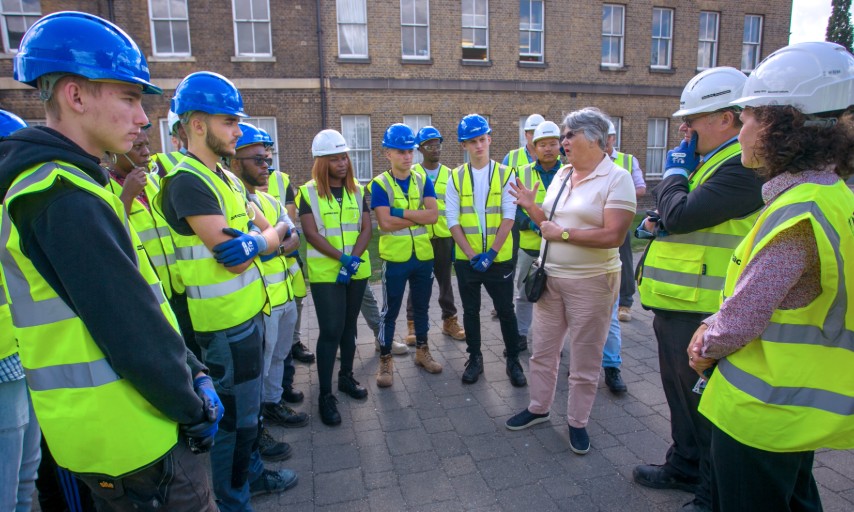 Twenty-seven potential apprentices visited Woolwich Works