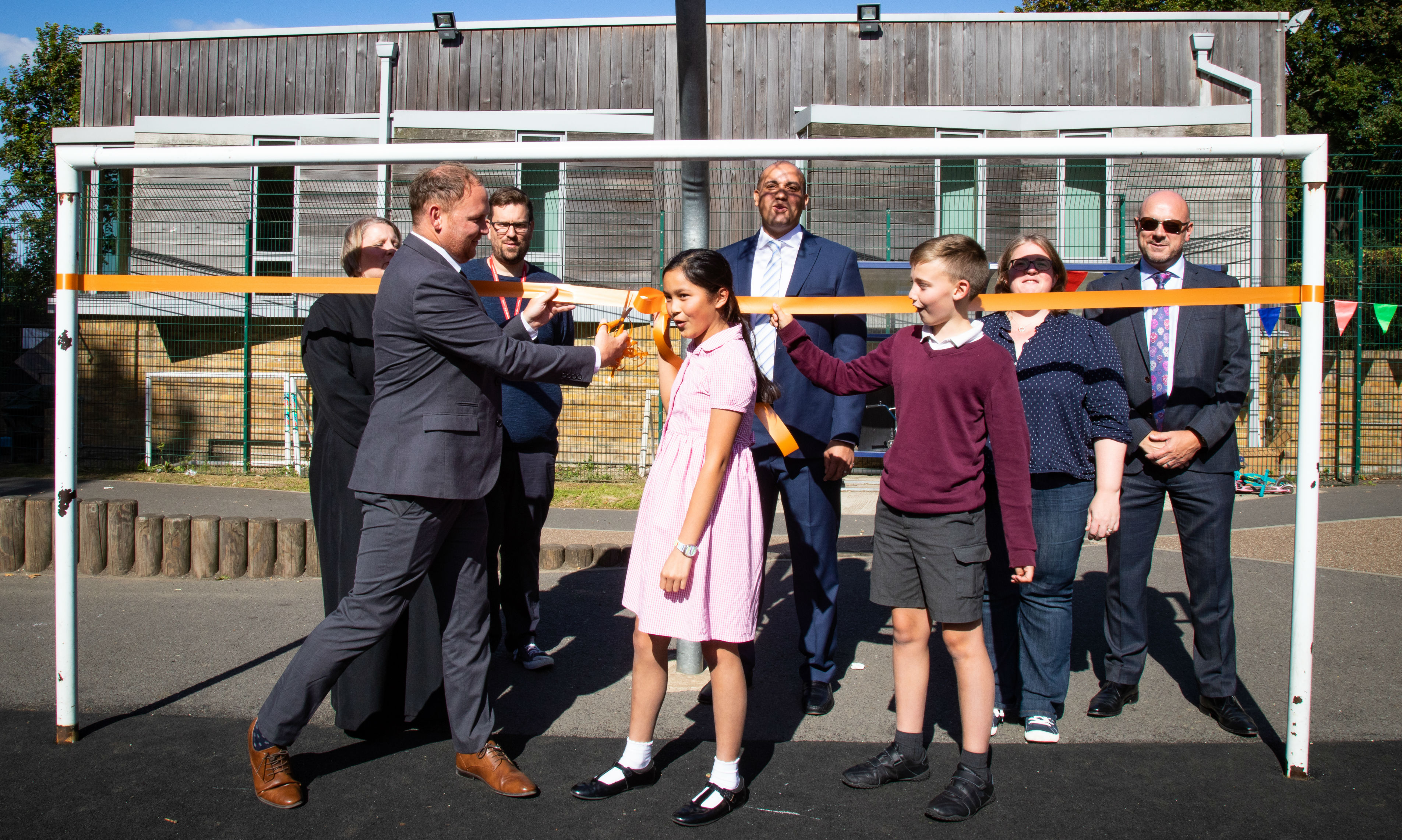 Cllr danny thorpe cutting the ribbon 512x854 3