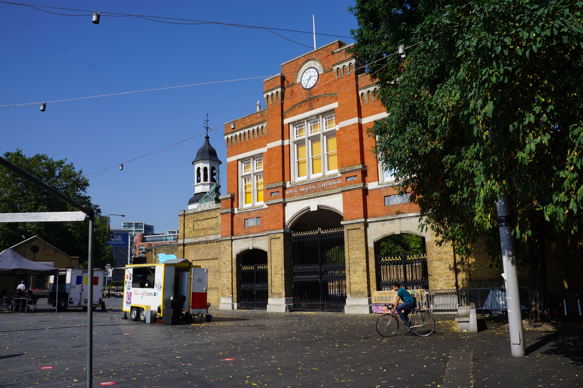 The south face of the Royal Arsenal Gatehouse