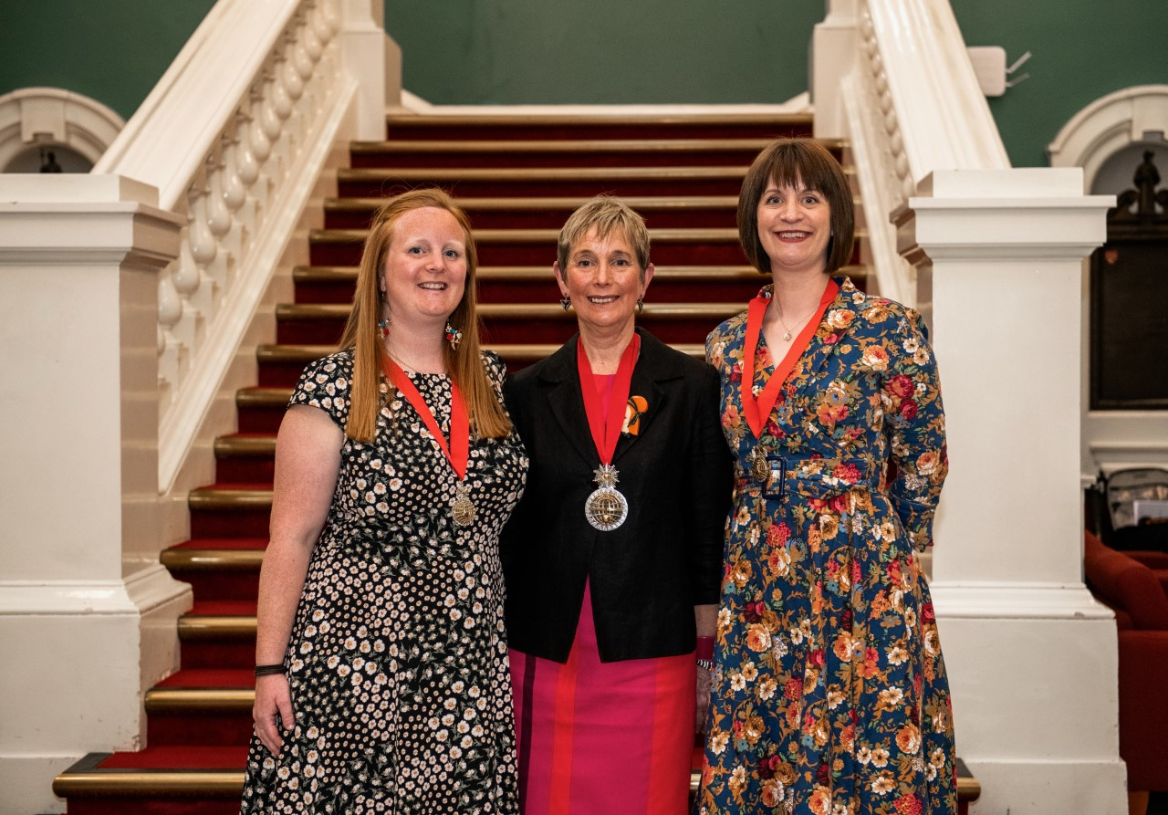 Cllr Linda Bird and her Consorts