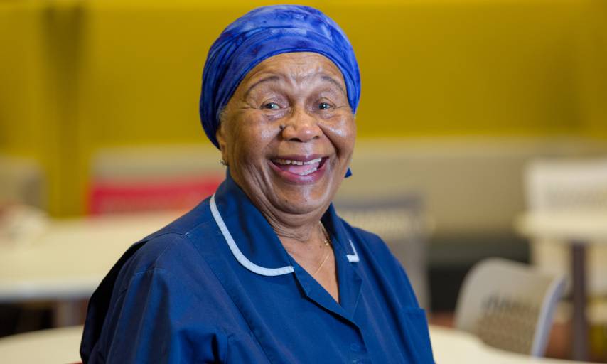 86 year-old practice nurse