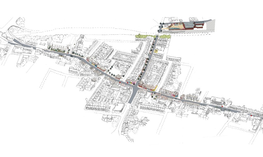 Plumstead regeneration artists impression