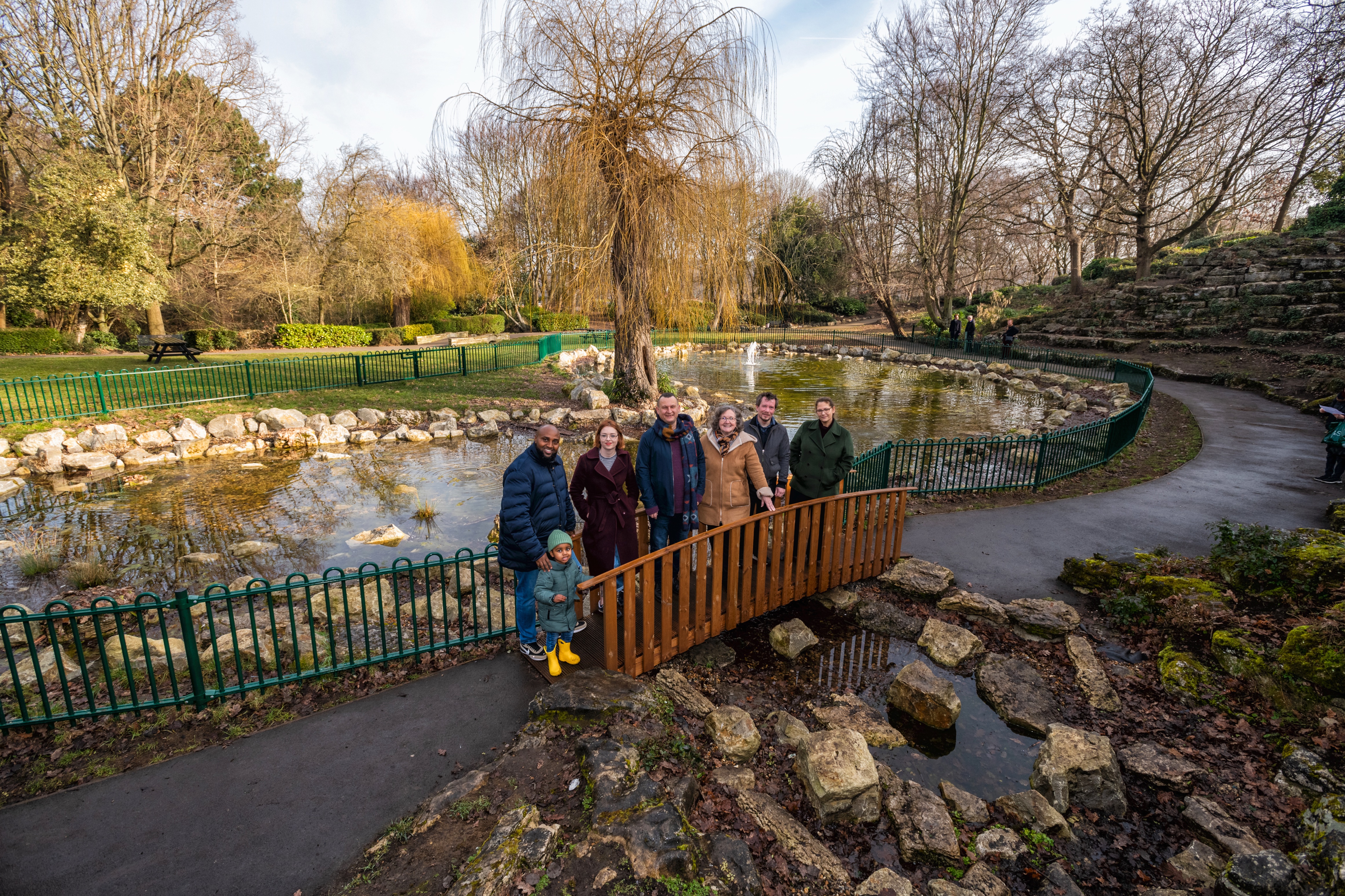 Rockliffe Gardens pond