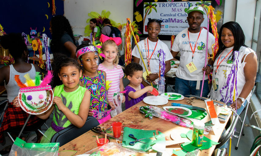 Funding is available to arrange community activities (pictured: the Royal Greenwich Get Together 2018)