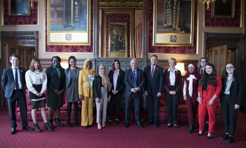 Sururat Ibrahim myp at uk youth parliaments tenth house of commons debate.