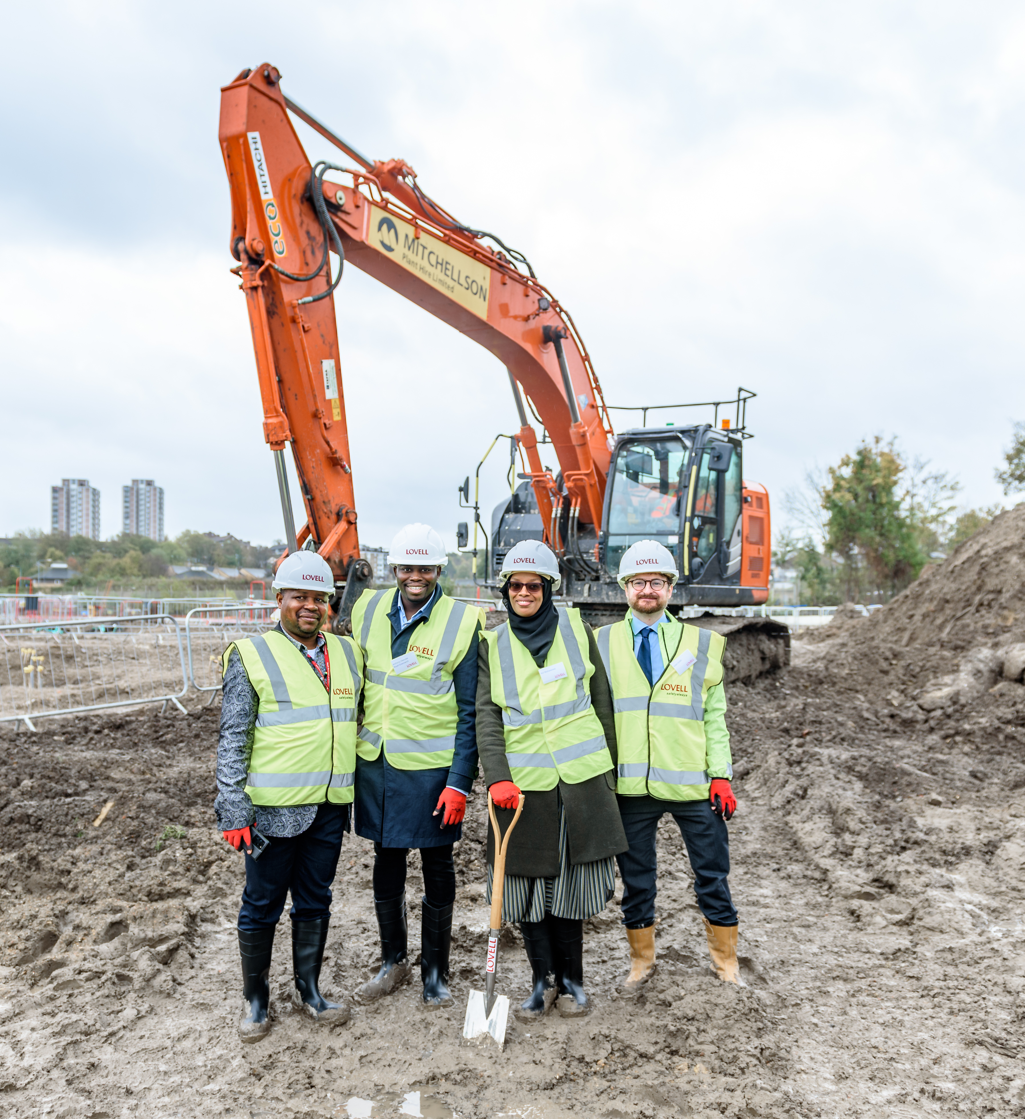 Cllr Dominic Mbag, Leader Cllr Anthony Okereke, Cllr Asli Mohammed, Member for Regeneration Cllr Aidan Smith