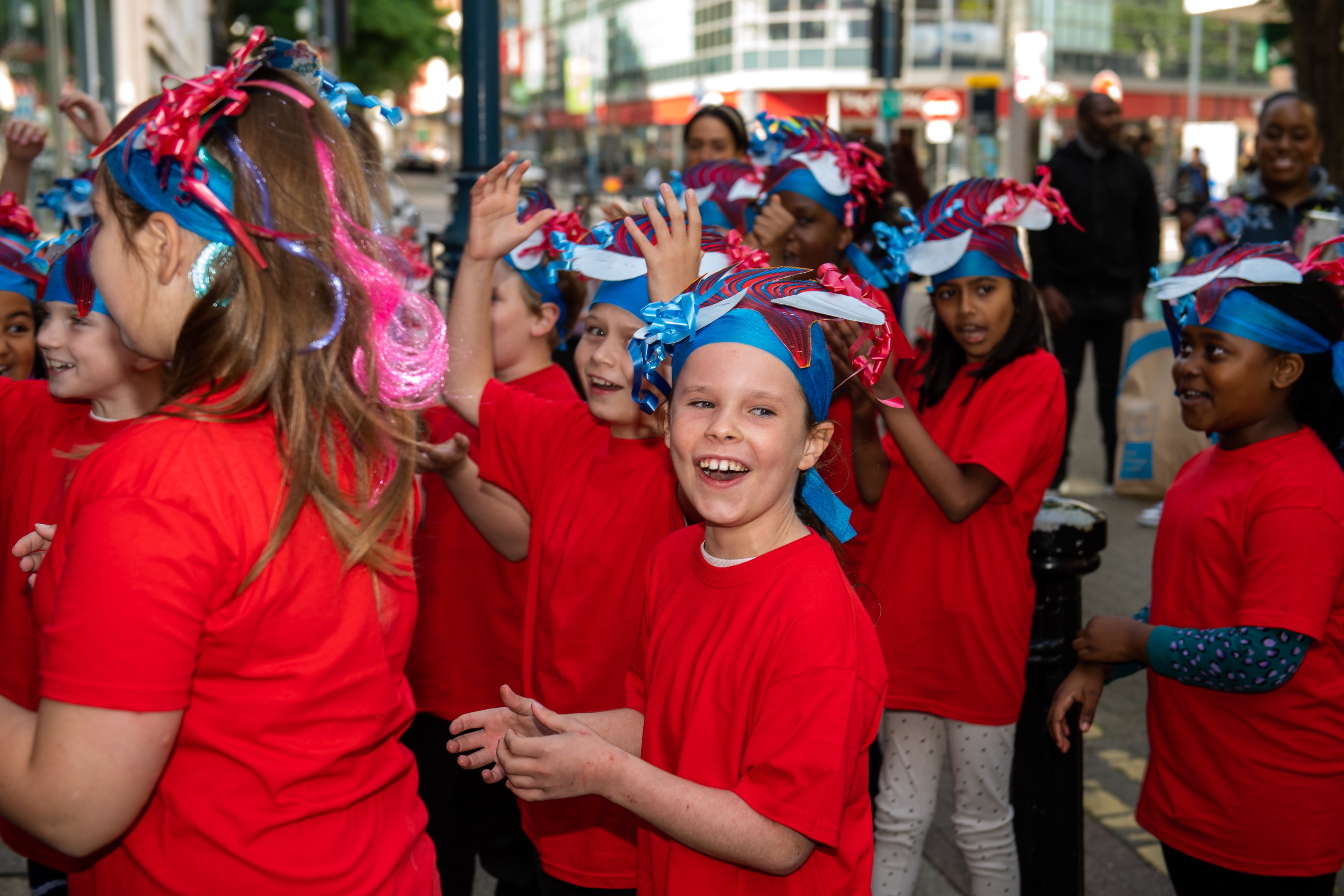 Children at Woolwich Carnival 2022