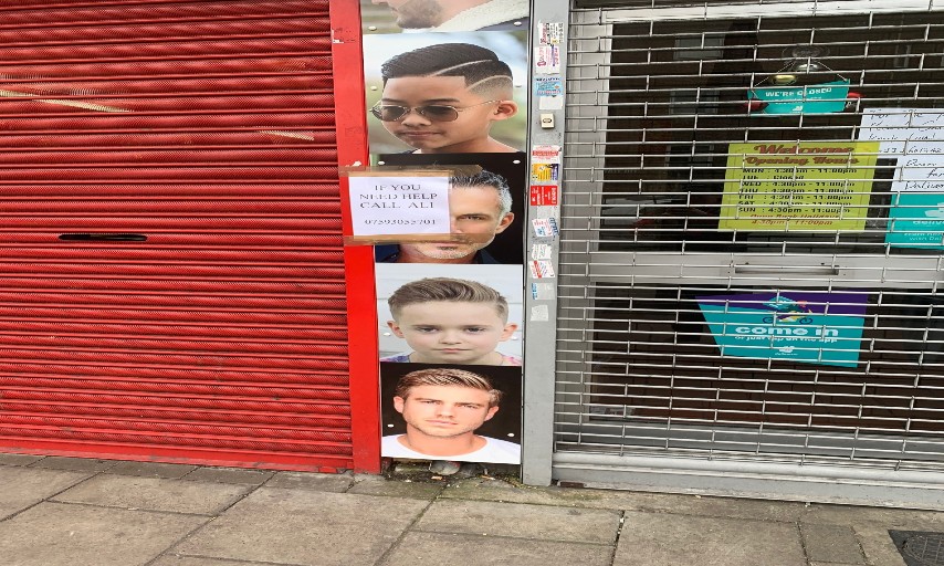 Barber shop in Plumstead