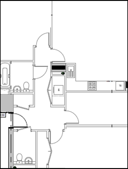 Floorplan of a 3 bed property at Morris Walk North