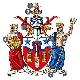 The Royal Greenwich coat of arms