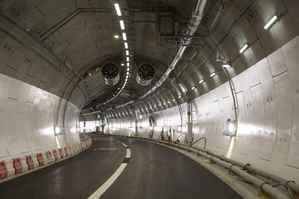photograph of the silvertown tunnel