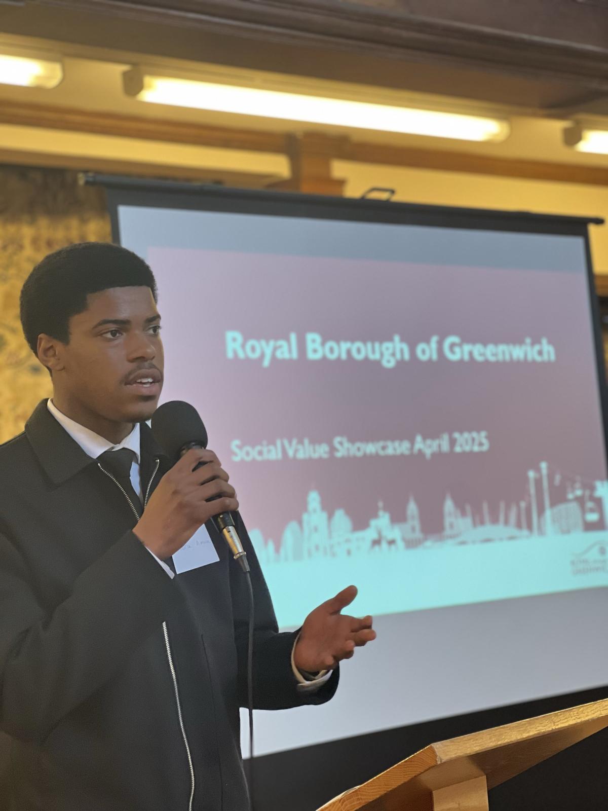 Aura Abasse, student at Shooter’s Hill College