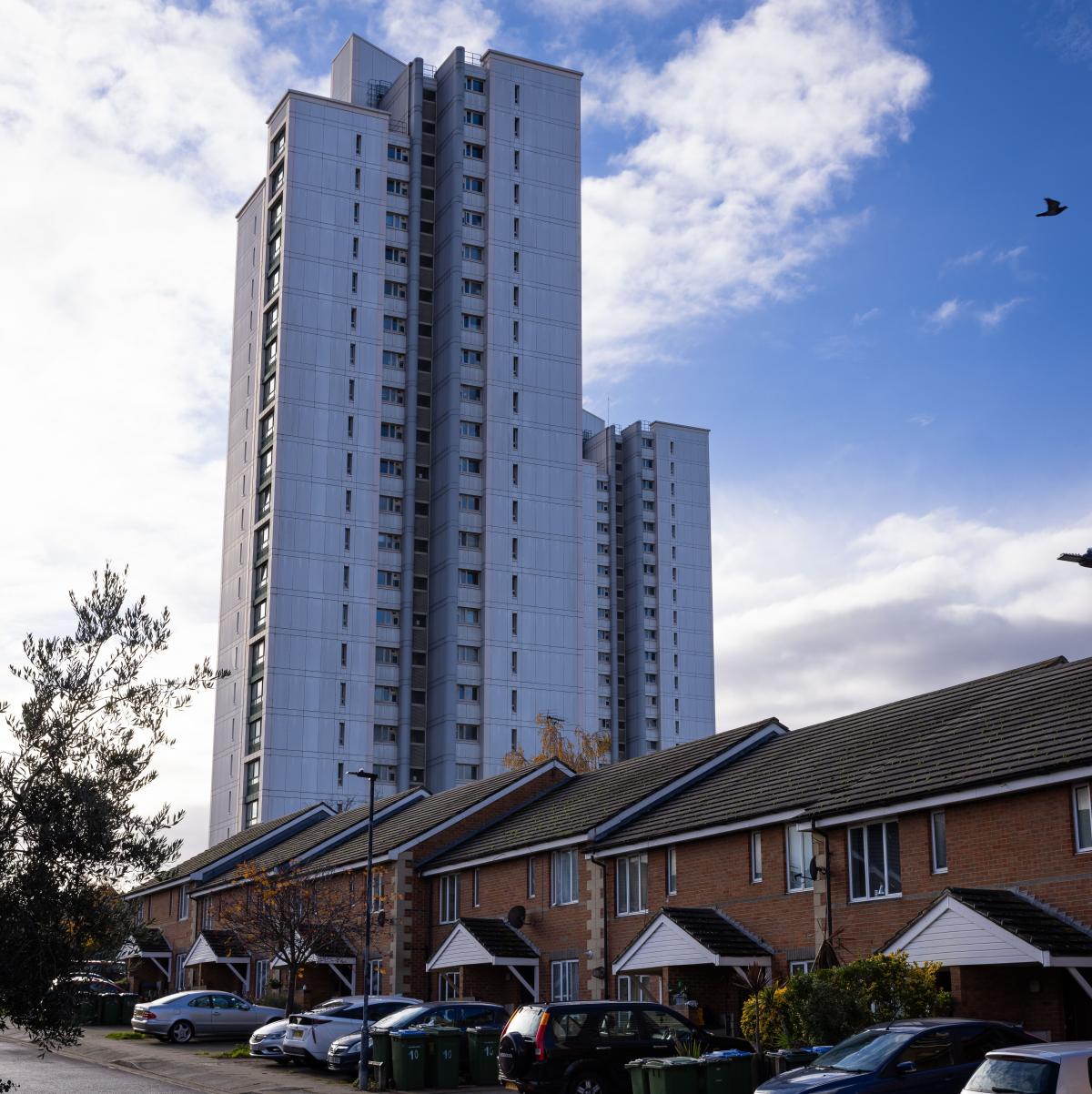 council-owned high-rise building