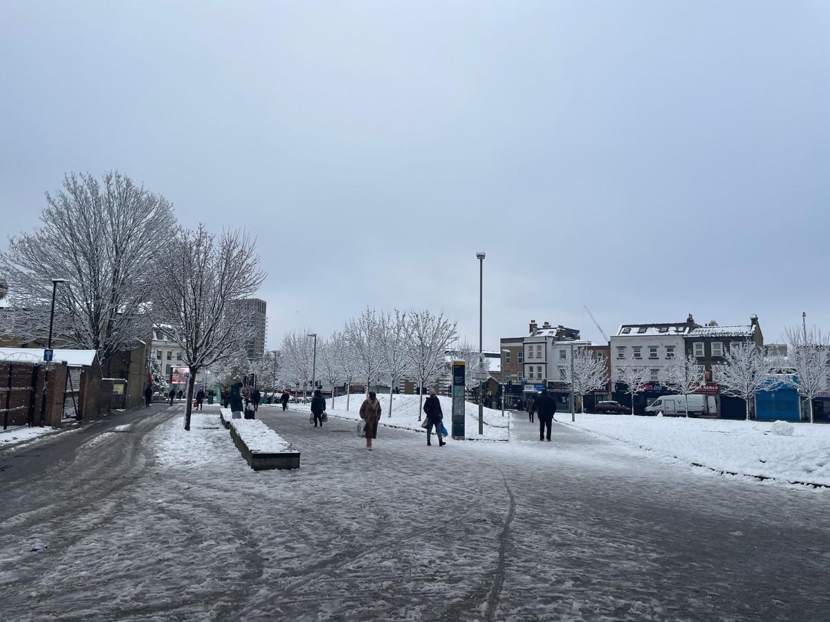 Woolwich in the cold