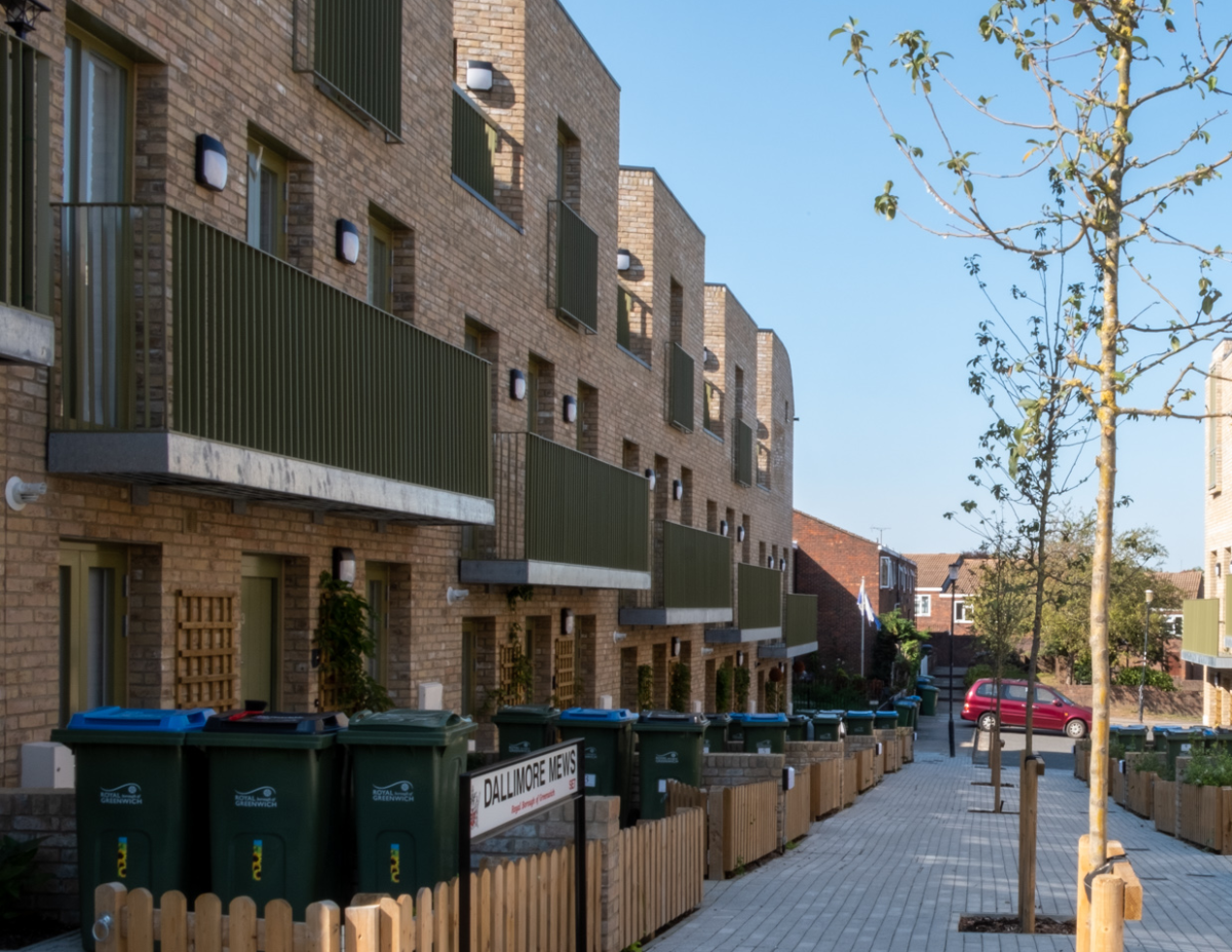 New-build homes at Woodpecker Gardens from Meridian Home Start for intermediate rent.