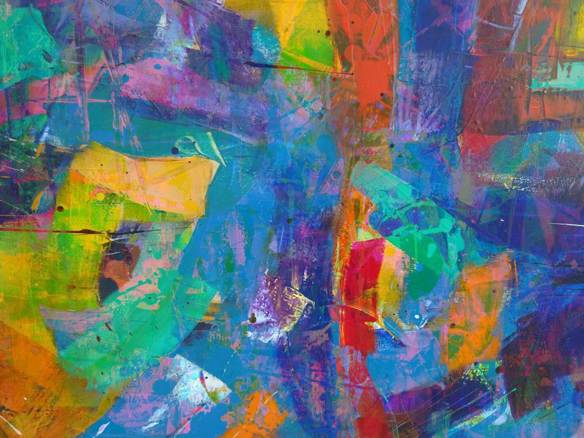 Multicoloured abstract image