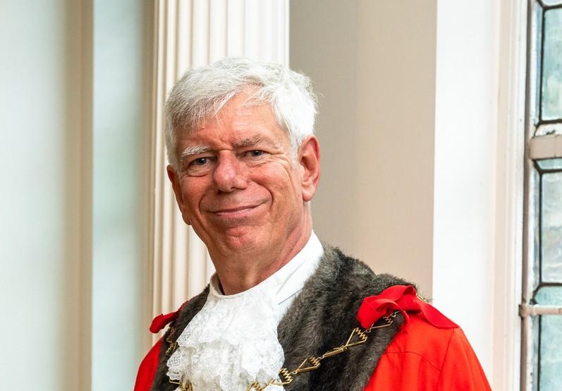 Councillor David Gardner, Mayor of the Royal Borough of Greenwich