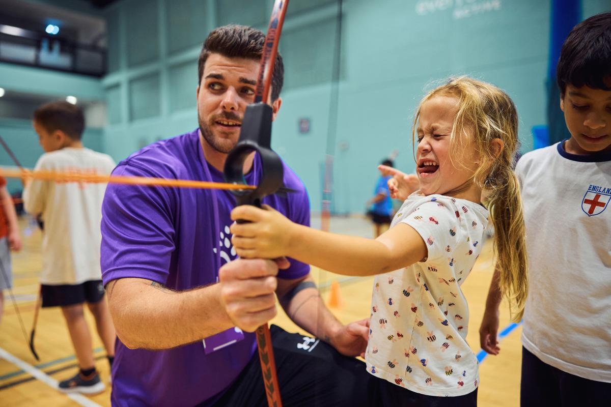 Archery with Coach, Junior Adventures Group