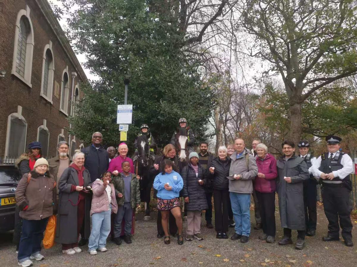 Members of a previous Peace Walk 