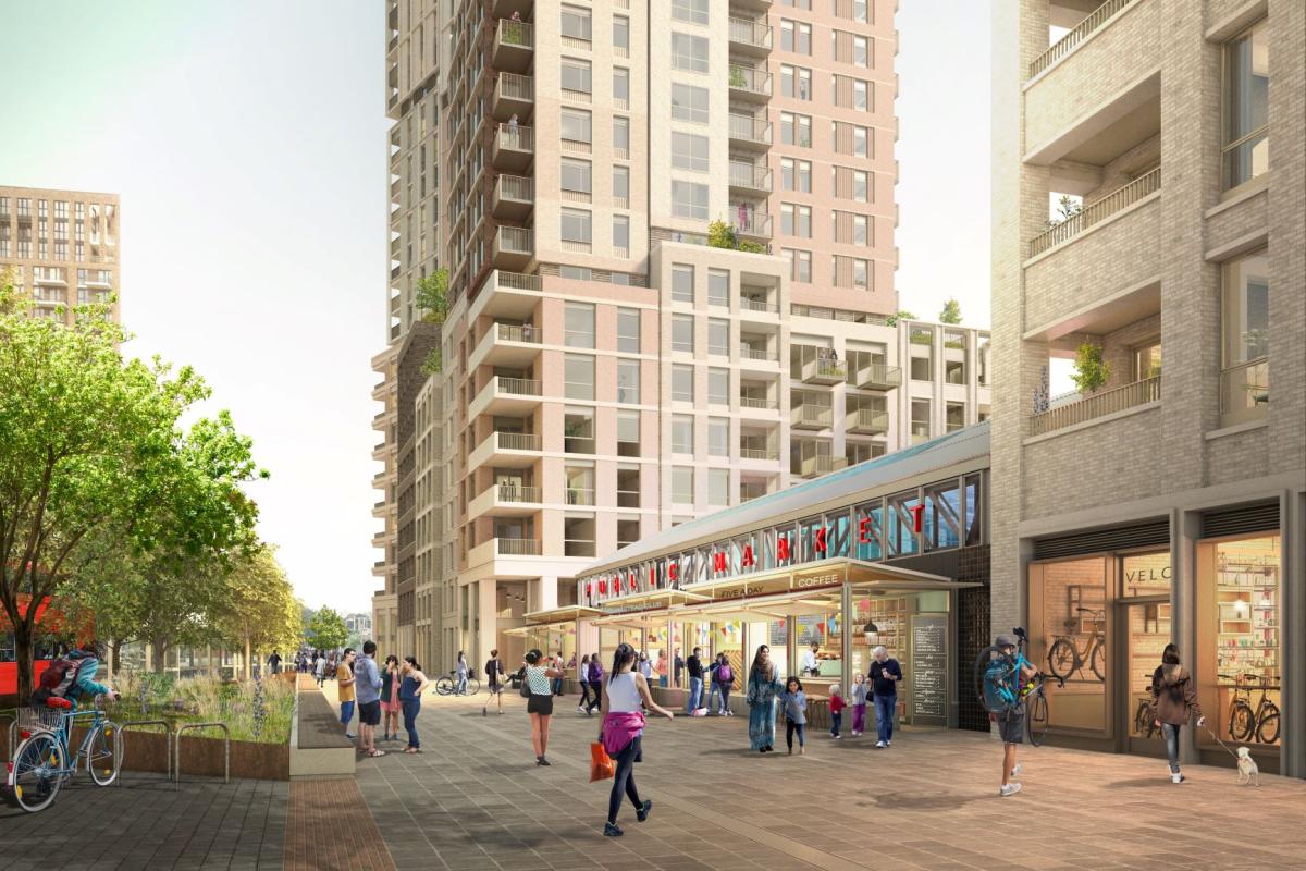 An image showing one part of the proposed Woolwich Exchange project