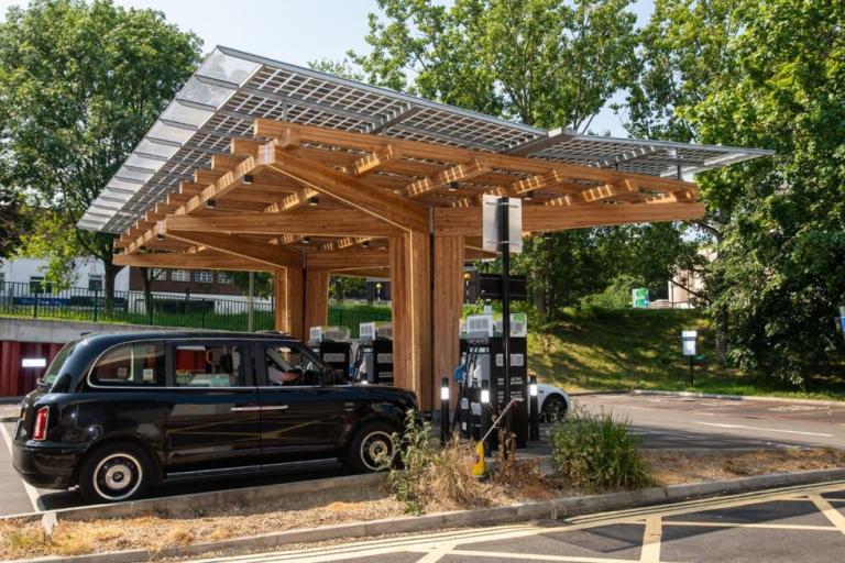 Electric charging point 