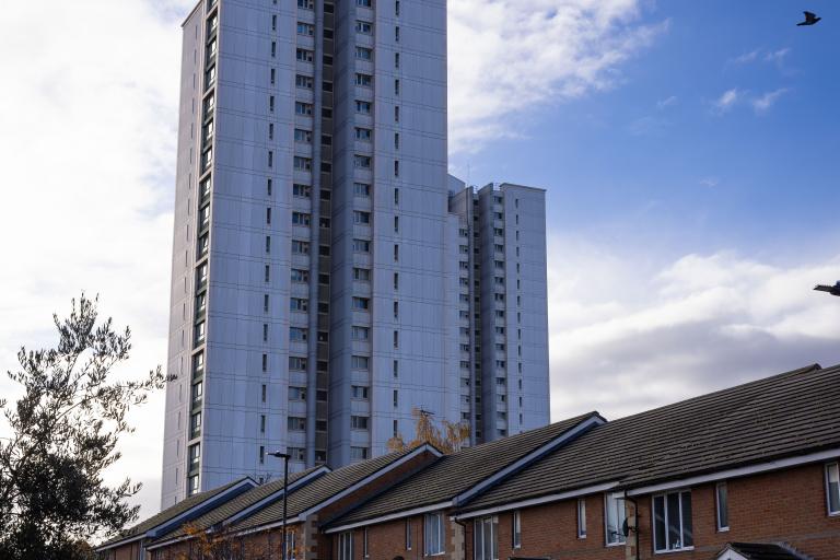 council-owned high-rise building