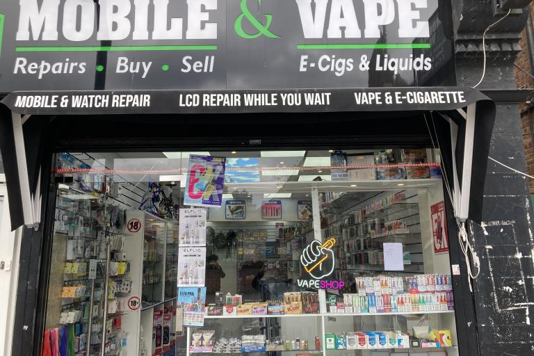 Photo of UZI Mobile and Vape shop front in Eltham