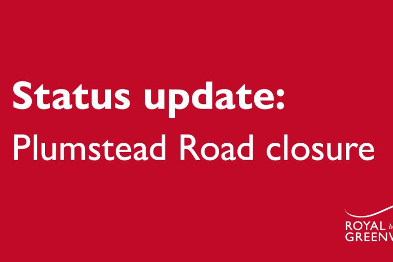 Status update: Plumstead Road closure