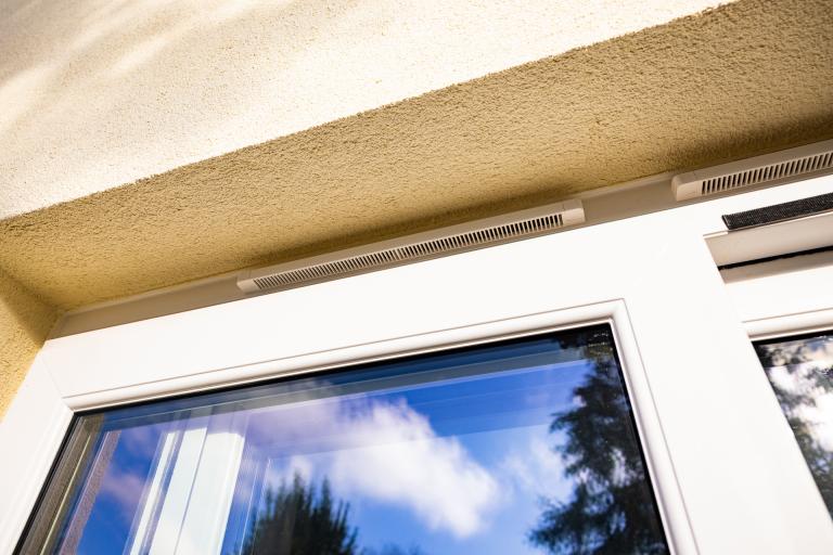 new windows with trickle vents