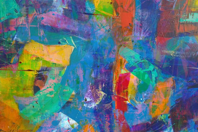Multicoloured abstract image