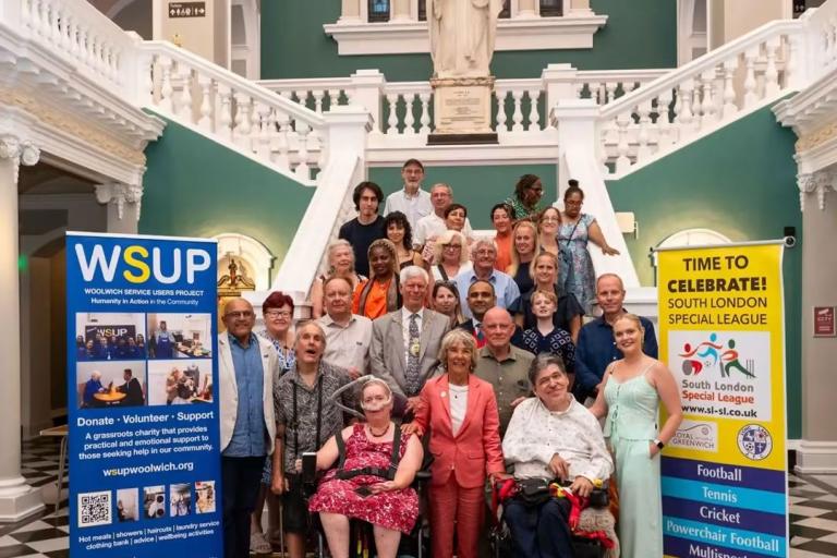 Mayor of the Royal Borough of Greenwich celebrating his chosen charities for 2026-27