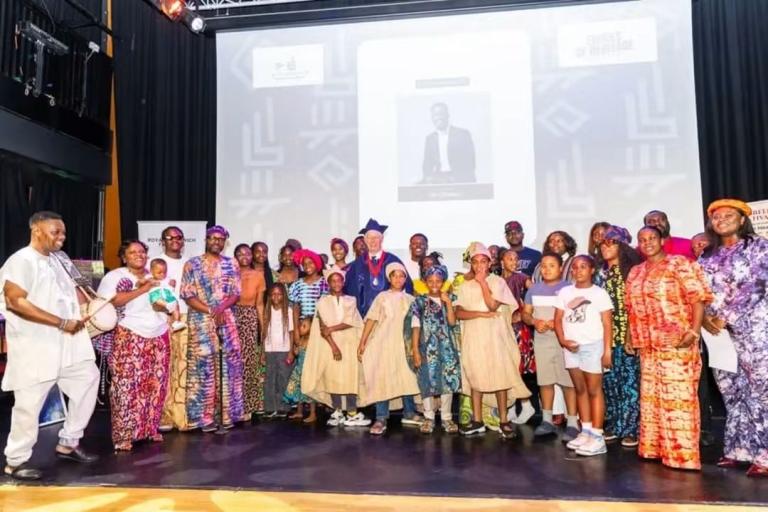 Mayor of the Royal Borough of Greenwich meeting celebrating Caribbean heritage